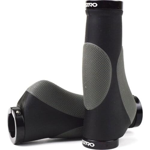 Mountain Road Bicycle Handlebar Grips Ergonomic Rubber Bike Handle Grips Cycling Riding Bicycle Handlebars Grips