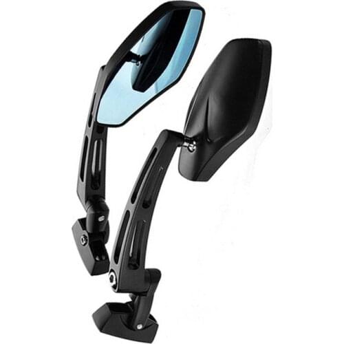 1 Pair Motorcycle Accessories Aluminum Rear Mirrors For Honda CBR 600 F3 F4i 900 929 954 1000 RR(All Years)