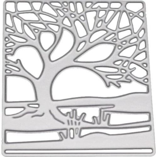 Trees Metal Cutting Dies Stencil DIY Scrapbooking Album Stamp Paper Card Embossing Craft Decor Dropshipping
