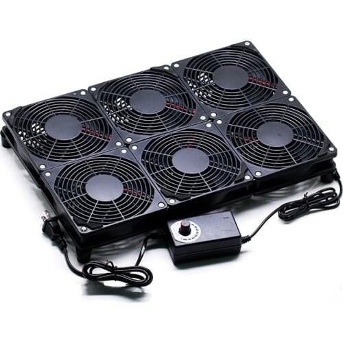2500 RPM large air volume adjustable speed DIY laptop notebook cooler For 14inch 15.6inch game notebook radiator base fan