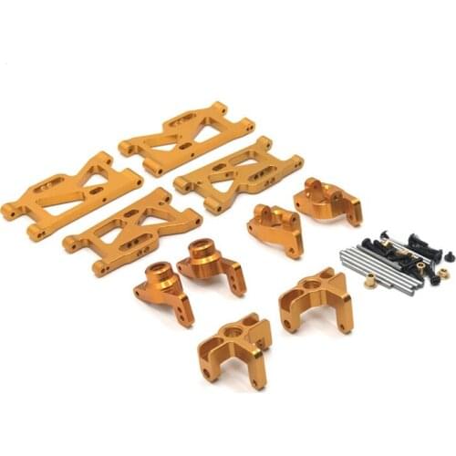 Metal Upgrade Set for Wltoys 124018 124019 144001 RC Car Upgrade Accessories