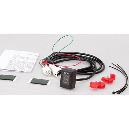 Motorcycle LCD Electronics 6 Speed 1-6 Level Gear Indicator Digital Gear Meter For Yamaha MT03 MT07 MT09 MT-03 MT-07 MT-09 EFI