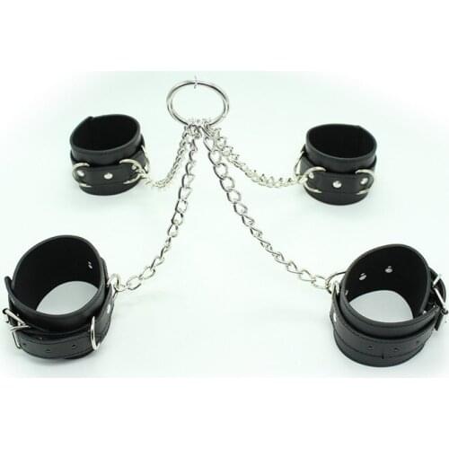 Hand Buckle Shackle set Overall Bondage Couples Flirting Adult Fetish Toys