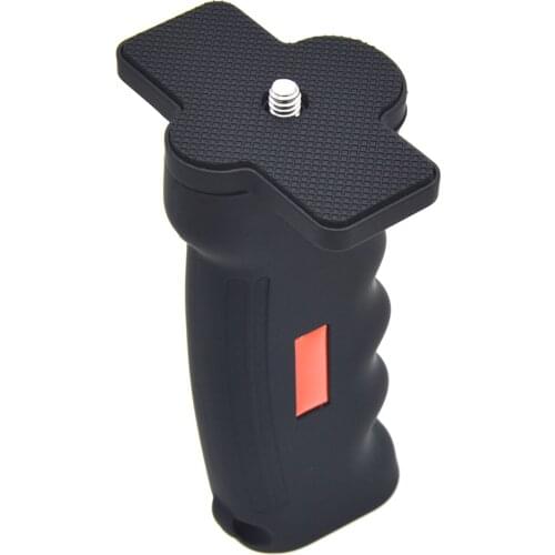 Plastic Pistol Grip Camera Handle Mount with Universal 1/4" Tripod Screw Wide Platform for SLR DSLR Camera Smartphone