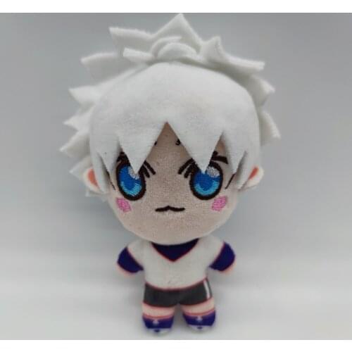 Hunter X Hunter Plush Doll Cartoon Anime Character KILLUA ZAOLDYECK hxh Stuffed Doll Toy 13cm Pendant Keychain Gifts Cosplay