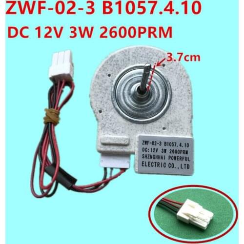 Applicable to Meiling refrigerator fan BCD560WEC, 560WBK.560WIPB freezing fan motor B1057.4