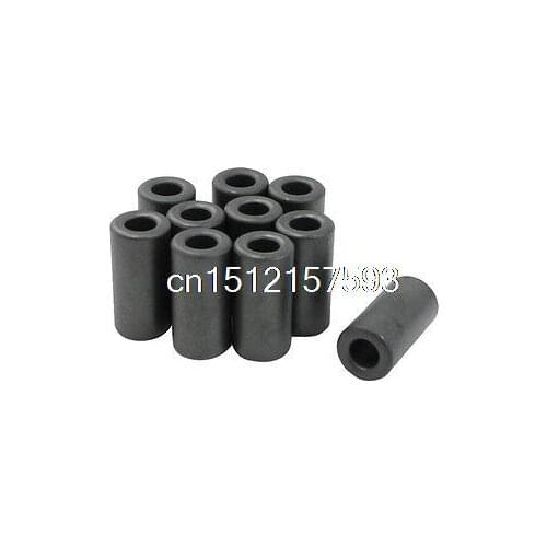 10 Pcs 14x7x28.5mm Toroid Ferrite Cores Dark Gray for Power Transformers