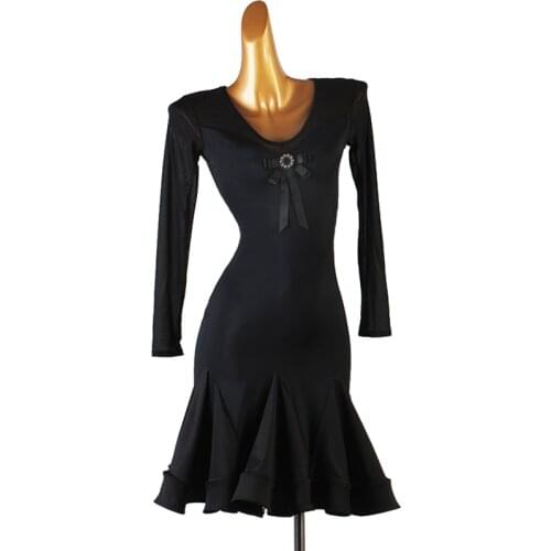 Hot Sale Dance Training Clothes Latin Dance Dress Adult Latin Dance Performance Dress 2021 New Arrival drop shipping