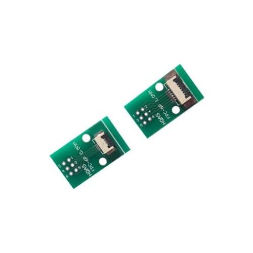 10pcs FFC/FPC flexible cable pinboard junction plate 0.5mm/1.0mm/2.54mm spacing Conversion Card Transfer plate connection plate