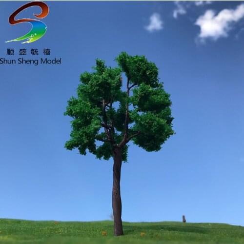 2-10PCS/SETS Middle Green Color Wire Tree For Model Desgin High 6CM--16CM