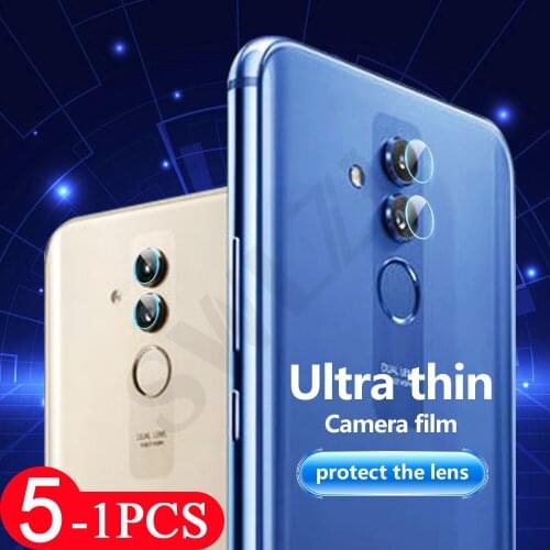 5-1Pcs Camera protector for Huawei P smart pro plus 2019 2020 2021 Z S Camera Lens protective Film phone screen protector Glass
