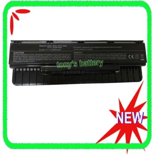 6 Cell A32N1405 Laptop Battery For Asus N551 N751 G551 G771 N551JK G551J G58JK G551JK G551JM G771JK G771JM