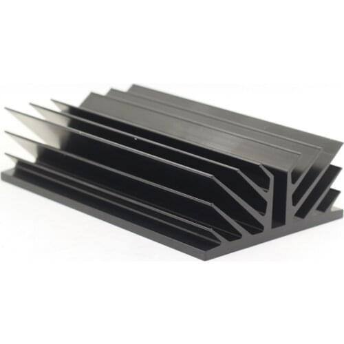 Aluminum Heat Sink For Pass Class A Power Amplifier Chassis DIY Industry Font Radiato W150 H75 D260