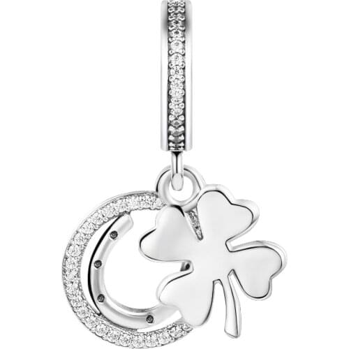 Fits Pandora Bracelet Genuine 925 Sterling Silver Lucky Day Charms Beads for Jewelry Making Party Gift kralen charme Wholesale