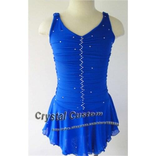 Custom Ice Figure Skating Dresses For Women New Brand Vogue Figure Skating Dress Competition Dress DR2516
