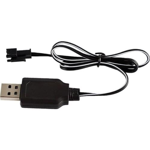 Charging Cable Battery USB Charger Ni-Cd Ni-MH Batteries Pack SM-2P Plug Adapter 4.8V 250mA Output Toys Car G6KC