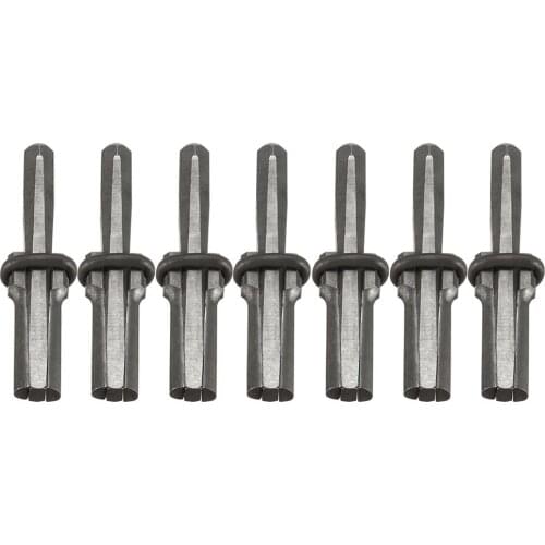 7 Set New Stone Splitter 9/16 in Metal Plug Wedges and Feathers Shims Concrete Rock Splitters Hand Tool