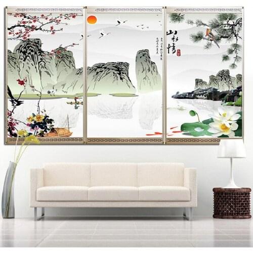 MYP3,3PCS/set,60*100cm,electric heater,warm wall,3PCS composition of one picture,far Infrared heater carbon crystal heater panel