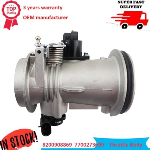 OE 8200908869 7700273699 New Throttle Body Assy 8200682611 97089100 H7700273699 8200682611A Accessori For Renault CLIO II KANGOO
