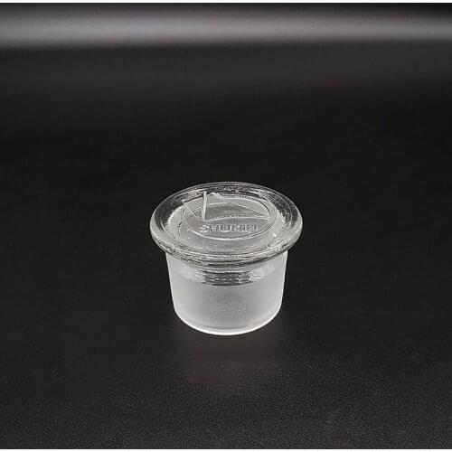 Glass stopper,Glass hollow plug,Joint 50/25,Grinding flat plug,Hollow plunger