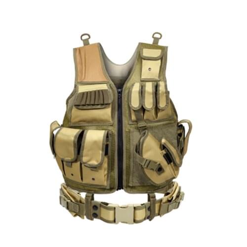 Tactical Hunting Nylon Plate Carrier 600D Mens Multifunctional Vest Airsoft Paintball CS Outdoor for Airsoft Combat Training