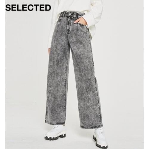 SELECTED New Womens Retro Style Loose Straight Casual Jeans S|420432001