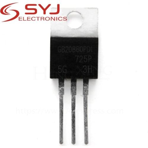 10pcs/lot IRGB20B60PD1 TO-220 600V 40A new original In Stock