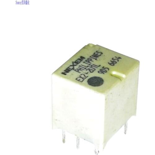 5PC Auto Relay EX2-2U1L EX2 DIP10 12V