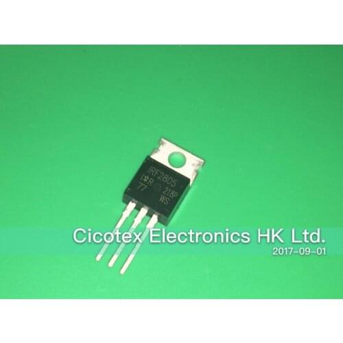 5pcs/lot IRF2805PBF TO-220 MOSFET N-CH 55V 75A TO-220AB IRF2805