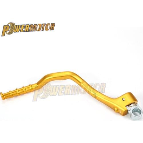 Motorcycle CNC Aluminum Forged Kick Start Starter Pedal Lever For SUZUKI RMZ250 RMZ 250 2011-2015 Motocross Pit Bike Dite Bike