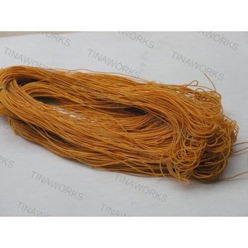 FREE SHIPPING 260 Meters Orange Stretch Elastic Beading Cord 1MM