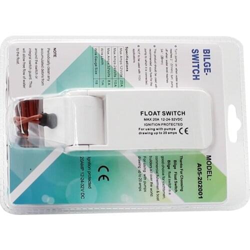 Hugwit Switch Sensor Water DC Bilge Pump Switch 12V 24V Level Controller Automatic Water Pump Float Available From China