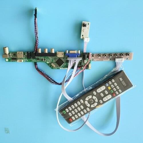 Kit for N173FGE Controller Doard USB 1600x900 Screen Audio 40pin VGA TV HDMI Remote LVDS Panel LED LCD AV Display Monitor 17.3"