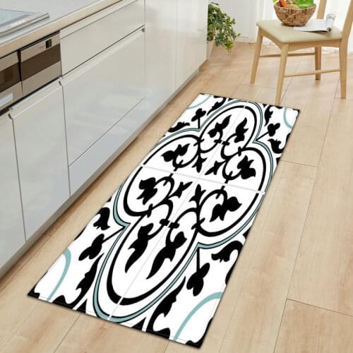 Noric Kitchen Carpet Entrance Doormat Bedroom Bedside Decoration Doormat Home Hallway Balcony Floor Mat Bathroom Anti-Slip Rug