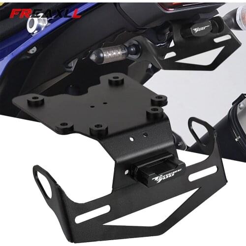 Motorcycle License Number Plate Frame Holder Bracket For YAMAHA Tenere 700 T7 XTZ700 XT700Z TX690Z / XTZ690 2019 2020 2021