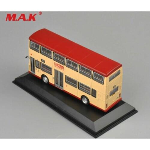 1/76 Hongkong 11cm Road Bus Model Christmas Toys Double Decker Bus KMB Vehicles for collection