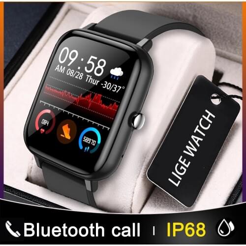 2021 New fashion smart watch men heart rate blood pressure multifunctional sports watch men and women waterproof Smartwatch men