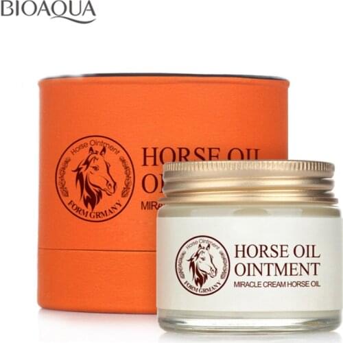 BIOAQUA Anti-Aging Day Cream Horse Oil Ointment Whitening Moisturizing Anti Wrinkle Cream Skin Care