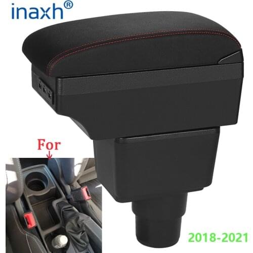 For FORD EcoSport Armrest For FORD EcoSport Car Armrest box 2018-2021 Interior Retrofit Accessories Center Storage box USB