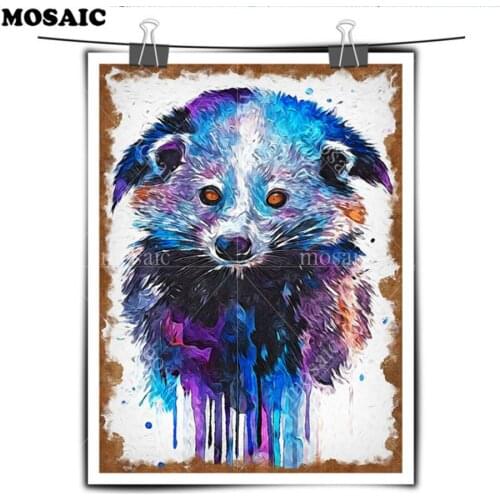 Full Square Drill 5D DIY Diamond Painting"Binturong Watercolour Paintings"Diamond Embroidery Cross Stitch Mosaic Home Decor