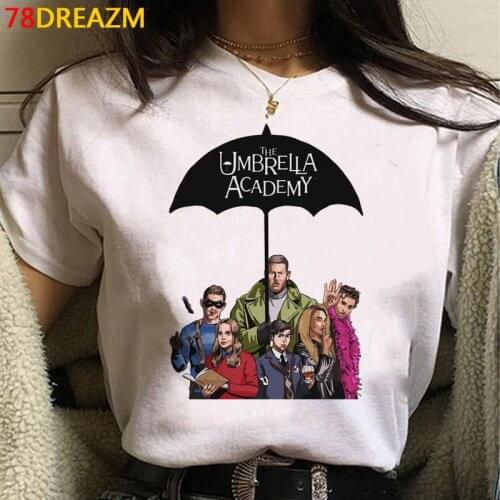 The Umbrella Academy top tees female graphic tees women 2020 couple clothes casual vintage top tees aesthetic