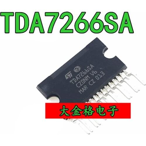 In Stock 100% New&original 5pcs/lot TDA7266SA TDA7266 ZIP-15