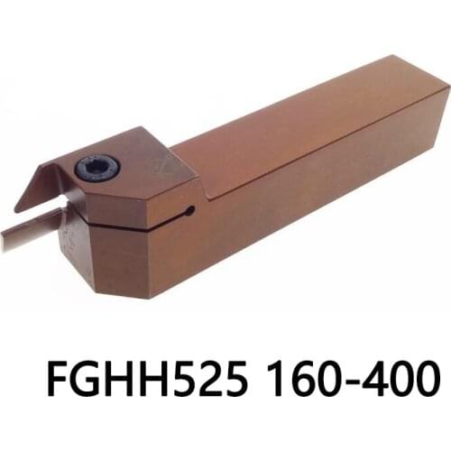 1pc FGHH525R 160/400 FGHH spring steel grooving turning toolholder CNC lathe cutter high quality machining