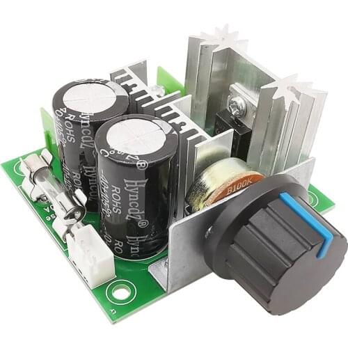 1Pcs DC 12-40V 10A PWM DC Motor Speed Regulator Governor Speed Controller Switch Black