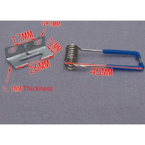 10Pieces/lot led 300*300,600*600,300*1200 panel lamps fixing spring Clamp ,downlight fixing spring clips for recessed lights