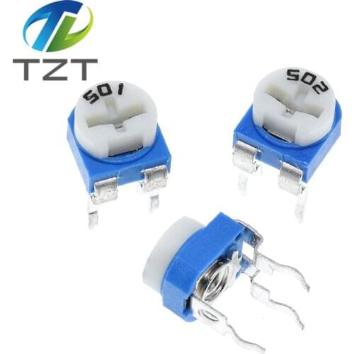 20PCS RM065 Trimpot Trimmer Potentiometer Variable Resistor 100R 200R 500R 1K 2K 2.2K 3K 5K 10K 20K 50K 100K 500K 1M Ohm RM-065