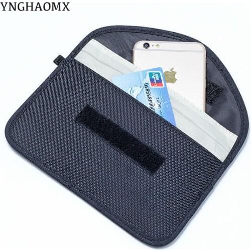 50pcs/lot 21*12cm big Signal Shielding Blocker Bag mobile Cell Phone RF Signal Shielding Blocker Bag Case Pouch Anti Radiation