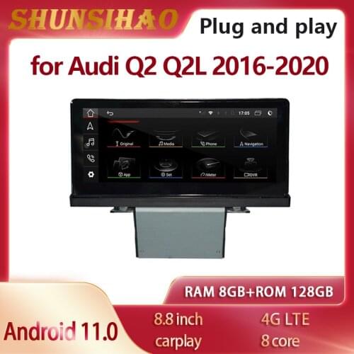 Car GPS Stereo radio CarPlay for 8.8 inch Q2 SQ2 Q2L 2016-2020 autoradio multimedia headunit android all in one 4G LTE 128GB