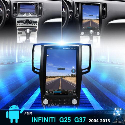 Tesla Style 12.1 inch Android 10.0 Car Multimedia Player GPS Navigation for Infiniti FX35 QX70 2012-2019 car radio player