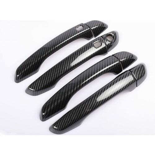 For Hyundai I35 2017 2018 2019 2020 New Chrome Car Door Handle Cover Trim Sticker Car Styling Accessories Overlay